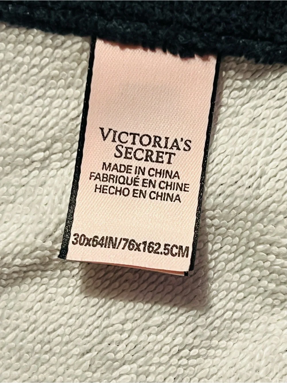 Victoria’s Secret Retro Palm Tree Striped Beach Towel